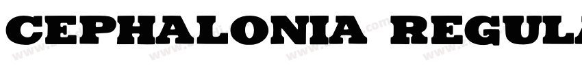 Cephalonia Regular字体转换